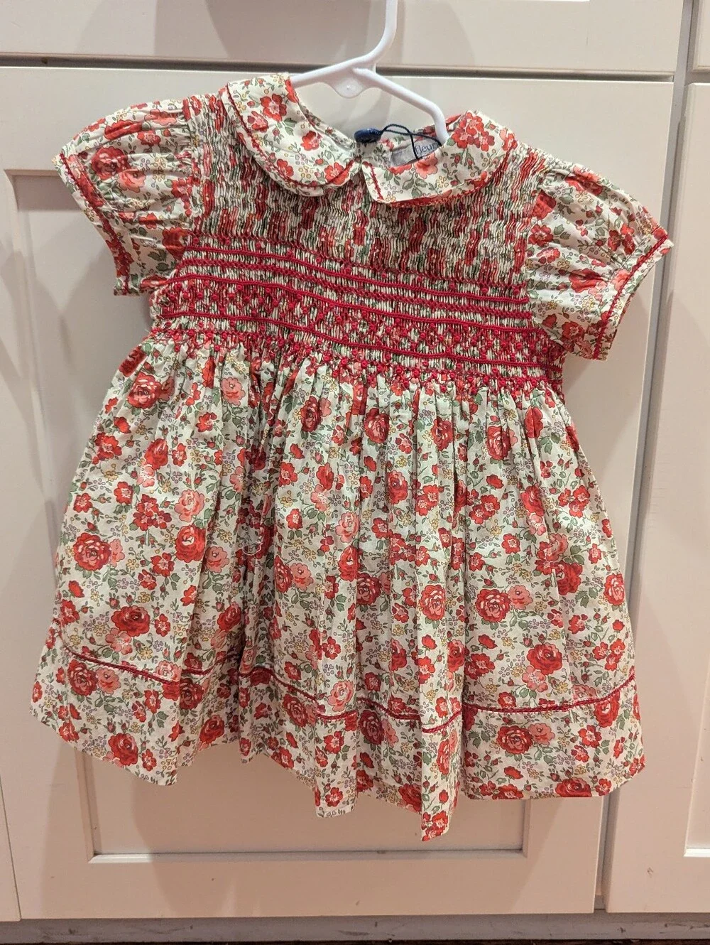 Fleurisse Emma Liberty Floral Smocked Dress - 18M NWT